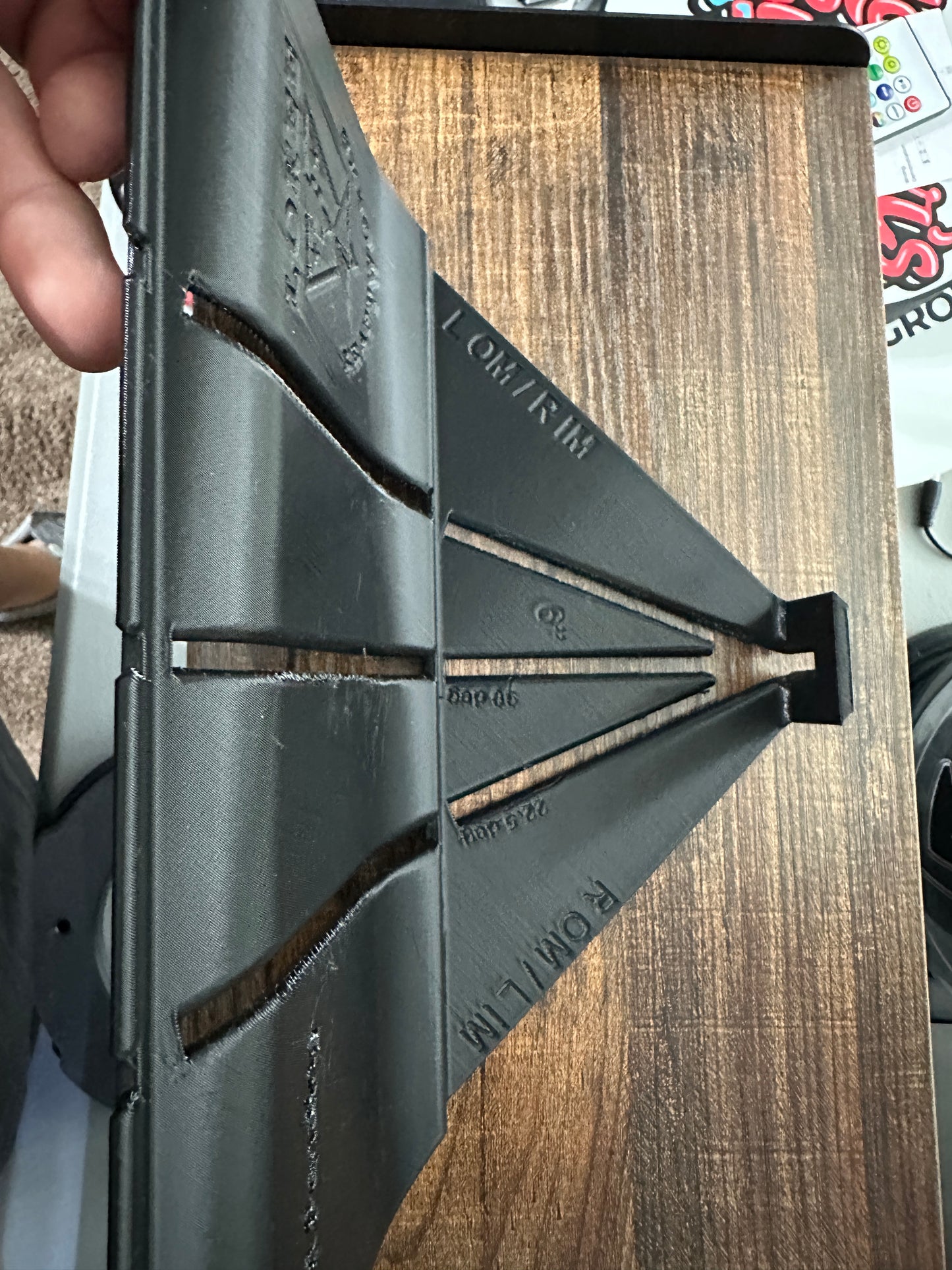 6” K Style Miter Template