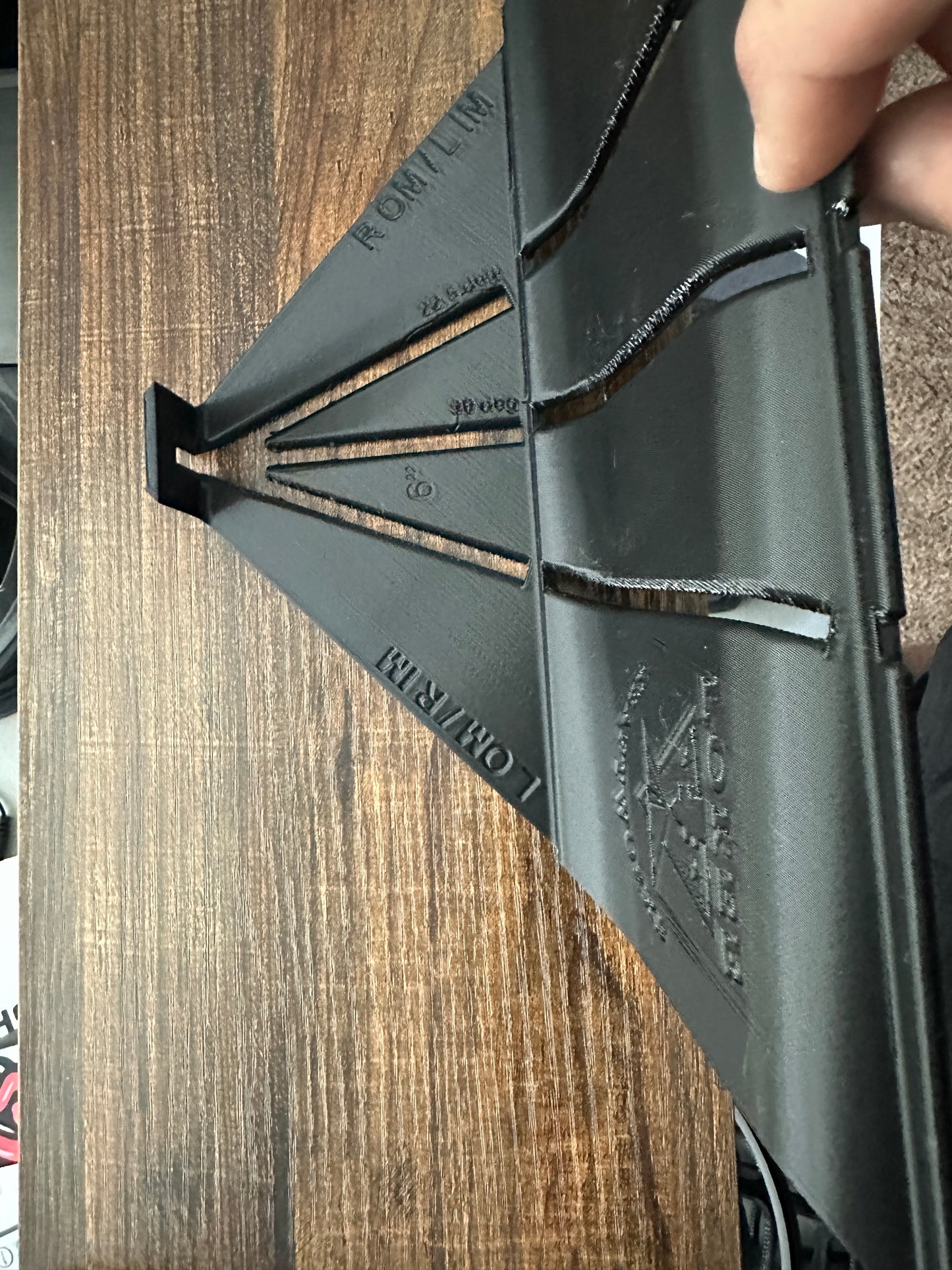 6” K Style Miter Template