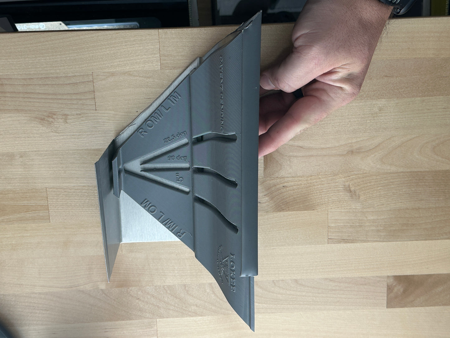 5” K Style Miter Template
