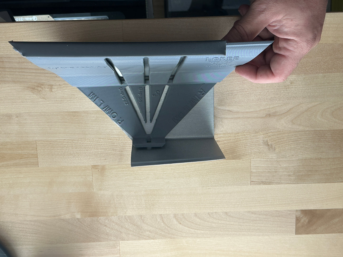 5” K Style Miter Template