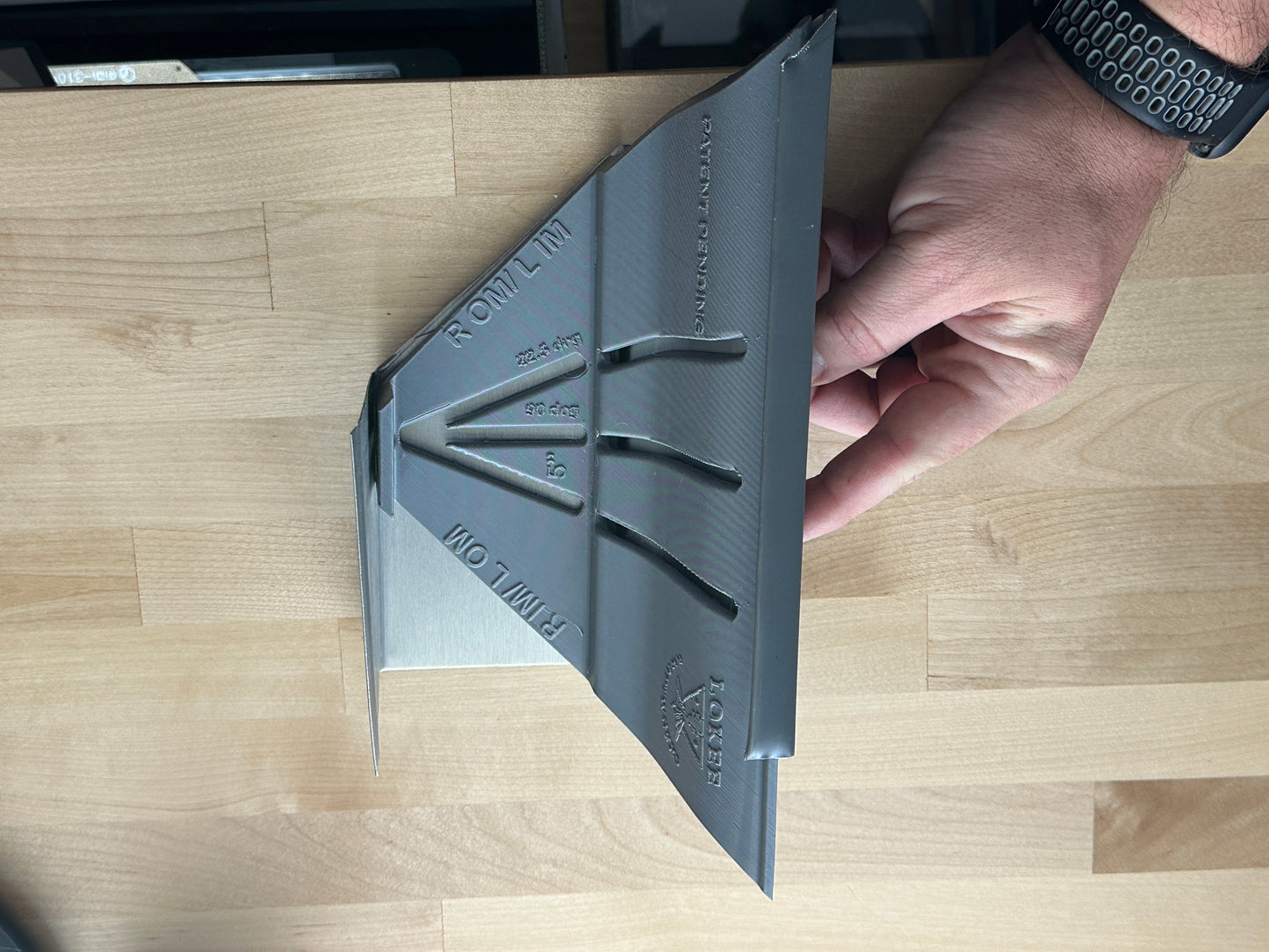 5” K Style Miter Template