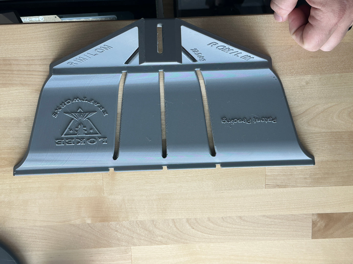 7" K Style Miter Template