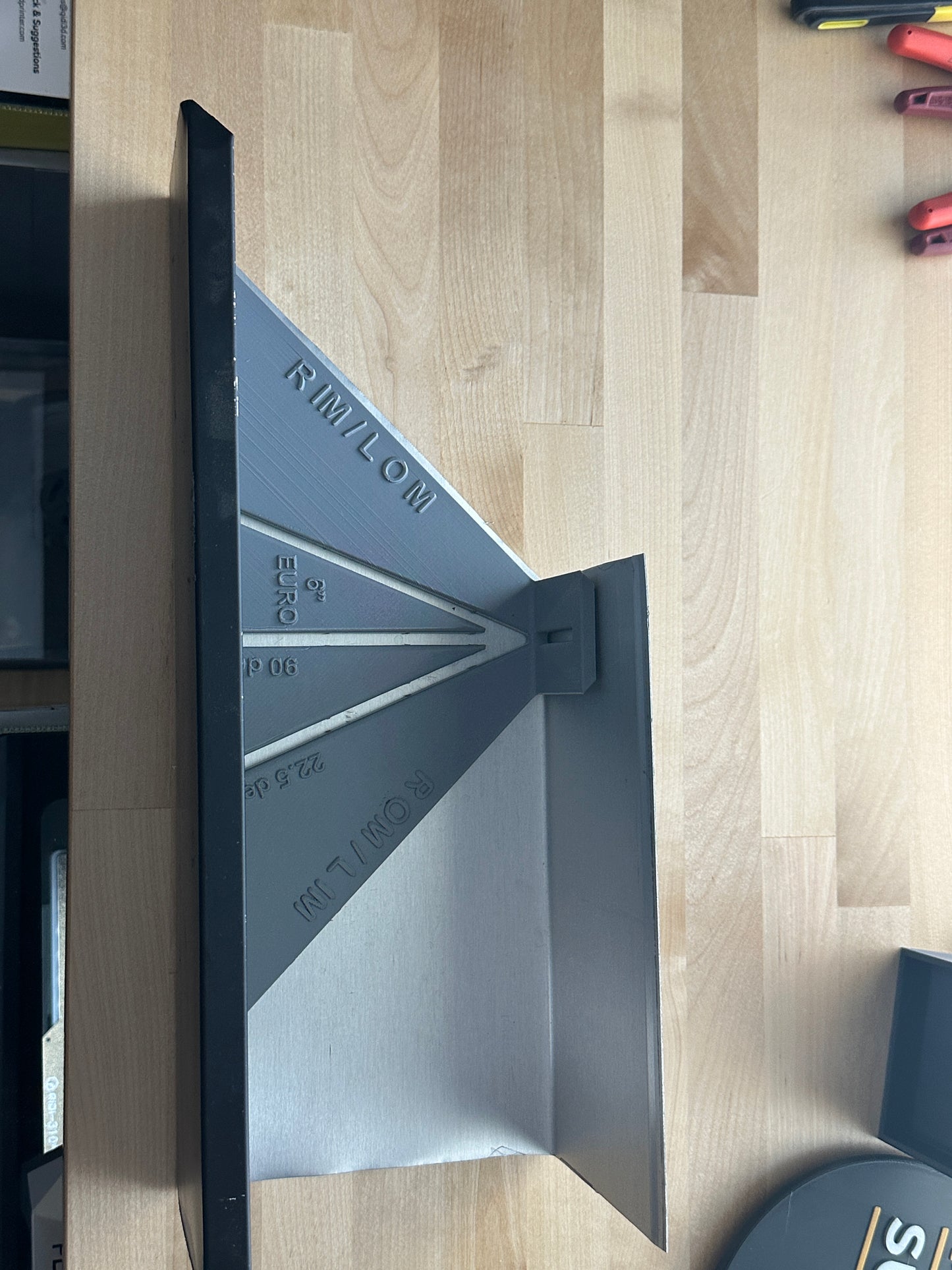 6" Euro Box Miter Template
