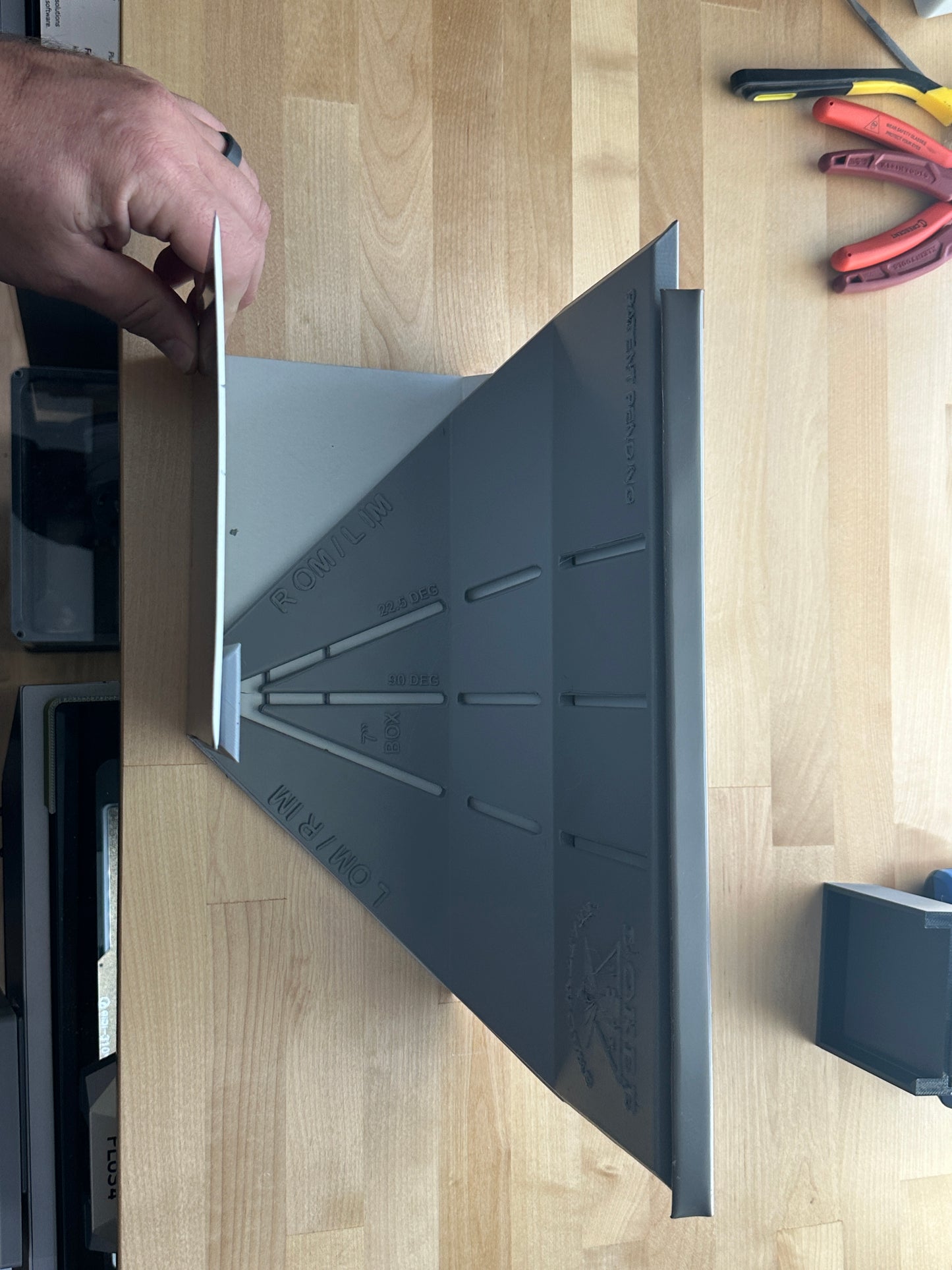 7' Box (D Face) Miter Template