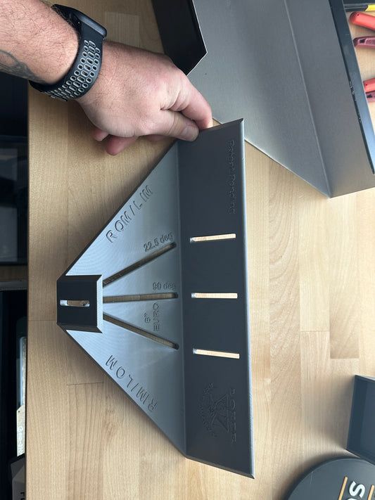 6" Euro Box Miter Template
